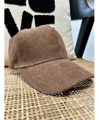 CASQUETTE CAMEL VELOURS