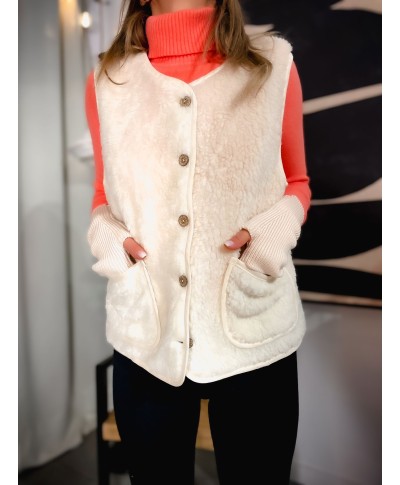 VESTE MOUMOUTE BEIGE - AXELLE