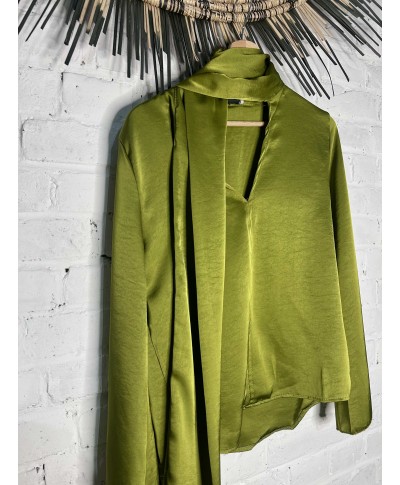 BLOUSE VERTE - NOLA