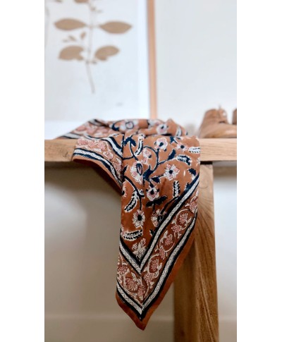 FOULARD CAMEL 100X100CM