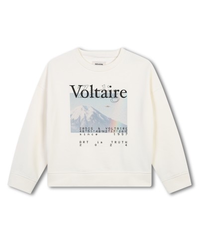 Sweat Blanc Voltaire