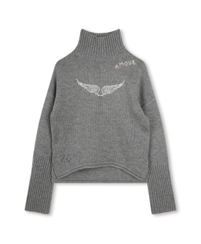 Pull Montant Gris