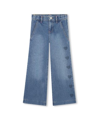 Jean Wide Leg Coeur