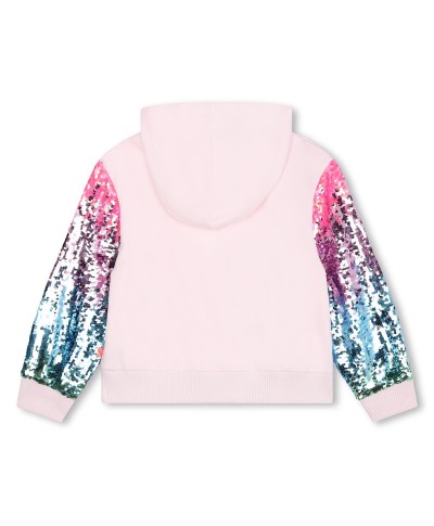 Sweat Bleu Marine Sequins