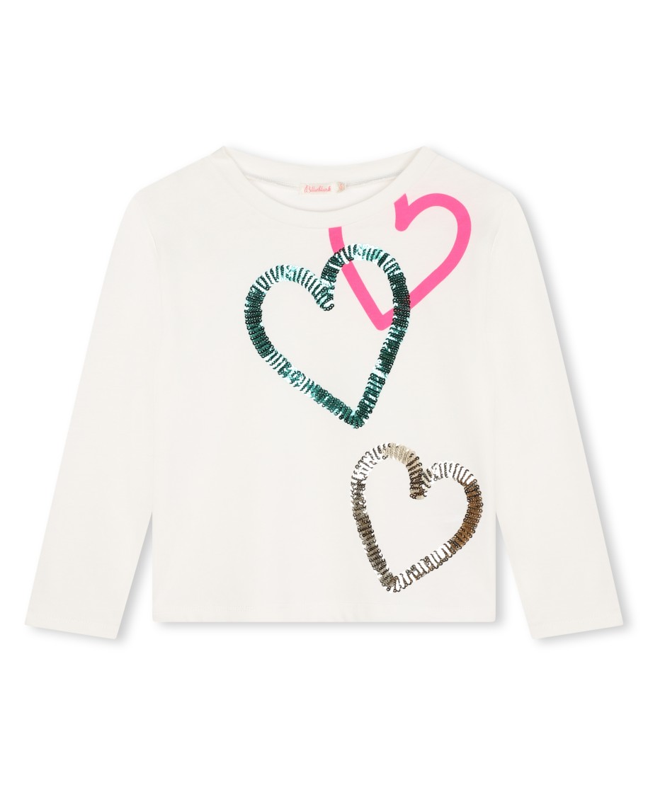 T-shirt Blanc Coeur