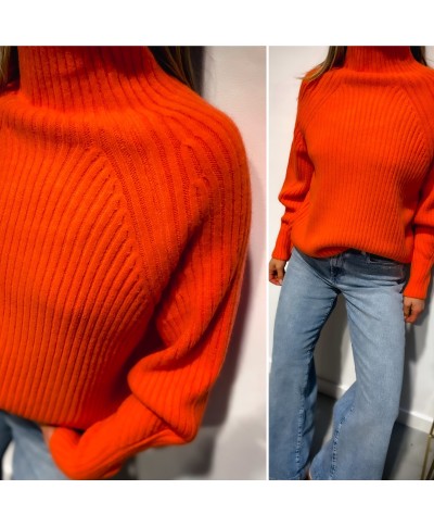 PULL ORANGE COL MONTANT ALIX