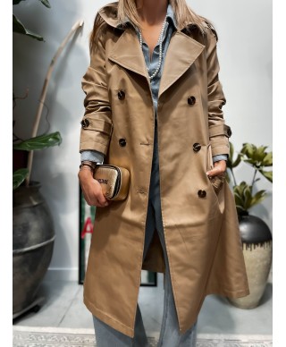 TRENCH LONG BEIGE - EMILE